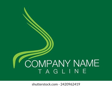 Plantilla de diseño del logotipo del vector. Elemento de diseño de identidad corporativa. Signo de negocio.	