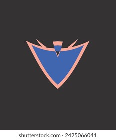Vektor-Logo-Design-Vorlage. Corporate Identity Design-Element. Geschäftszeichen.	
