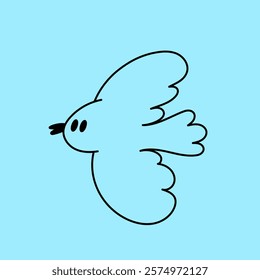 Vector logo design template and graphic elements for advertising, branding, posters and banners, funny cartoon illustrations with smiling character and mascot, abstract stickers and line icons