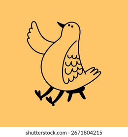 Plantilla de diseño de logotipo de Vector y Elementos gráficos para publicidad, marca, carteles y Anuncios, ilustraciones divertidas de dibujos animados con personajes y mascotas sonrientes, pegatinas abstractas e íconos de línea