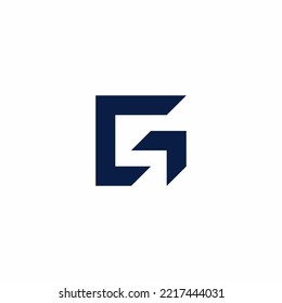 Vector logo design template. Hexagon infinity loop shape, business technology abstract symbol. Letter G icon.
