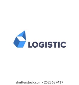 Vector logo design template for logistic. 
