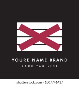 Plantilla de diseño de logotipo de vectores, perfecta para marcas de ropa o logotipos de empresas