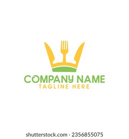 Vector logo design template in simple linear style 
