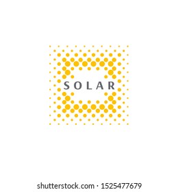 Vector logo design template for solarium. Sun abstract icons.