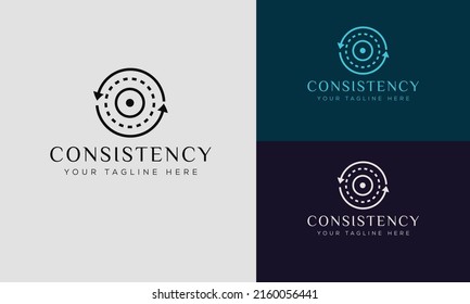 Vector logo design template. Tech sign