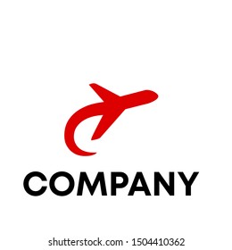 Vector logo design templates for airlines, airplane tickets, travel agencies 