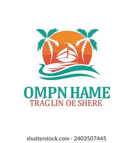 Vector logo design templates for airlines, airplane tickets, travel agencies - planes and emblems