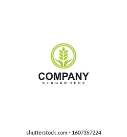Vector logo design templates and symbols made with leaves and flower badges for boutiques, Holistic Medicine Centers, natural cosmetics, handmade jewelry and organic food products