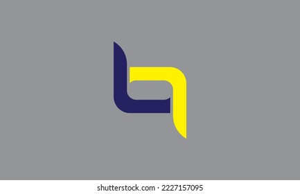 Diseño del logotipo vectorial que se parece a la letra l.