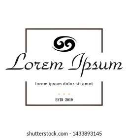 Vector logo design that is minimalist and modern is timeless