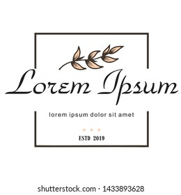 Vector logo design that is minimalist and modern is timeless
