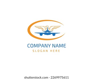 Vector logo design. Use in the field of tourism and travel exists Yemeni republican bird 