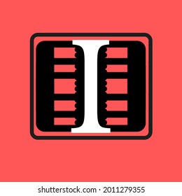 diseño de logotipo vectorial para su letra de negocio I