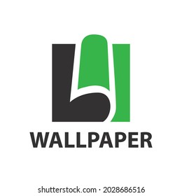 Vector logo of the designer wallpaper store