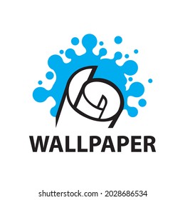 Vector logo of the designer wallpaper store