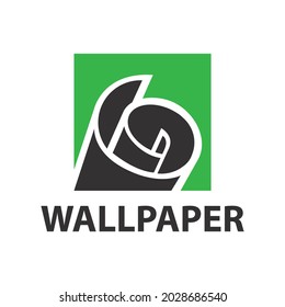 Vektorlogo des Designer-Wallpaper-Ladens