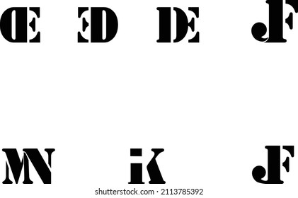 diseños de logotipo vectorial para uso comercial u otro uso comercial y personal