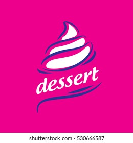 vector logo dessert