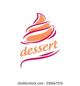vector logo dessert