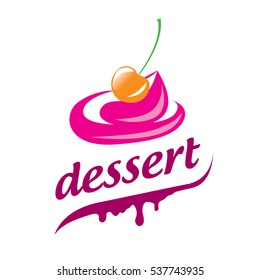 vector logo dessert