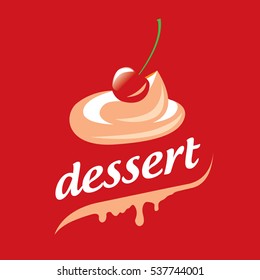 vector logo dessert