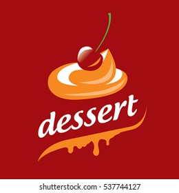 vector logo dessert