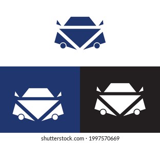 Logotipo del vector para el detalle del coche y el ajuste