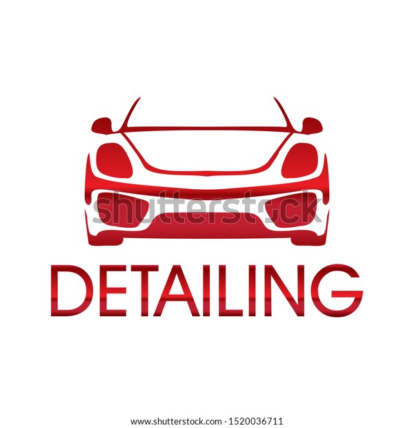 Vector logo for\
detailing car and\
tuning