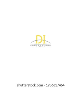 Vector logo of DI and ID initial letter design in Illuminating and Ultimate style. Can be used as Logo, Brands, Mascot.