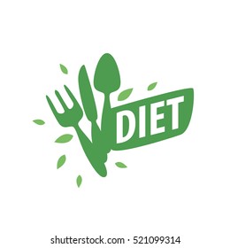 vector logo for diet