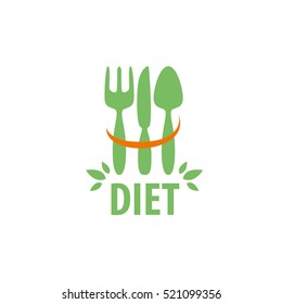 vector logo for diet