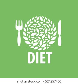 vector logo for diet