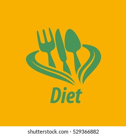 vector logo for diet