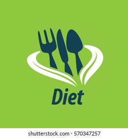 vector logo for diet