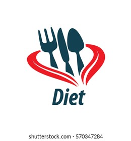 vector logo for diet