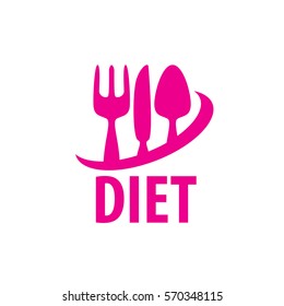 vector logo for diet
