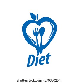 vector logo for diet
