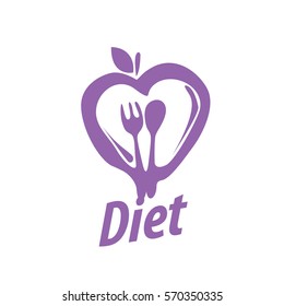 vector logo for diet