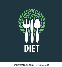 vector logo for diet