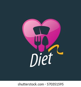 vector logo for diet