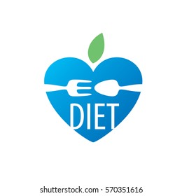 vector logo for diet