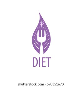 vector logo for diet