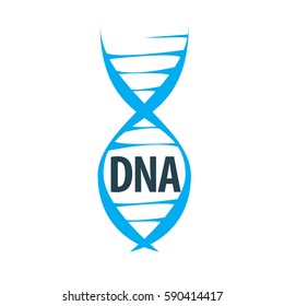 vector logo dna