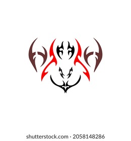 ilustración de dibujo del logotipo vectorial para material tatuado de varias formas
 valor artístico único e interesante