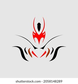 ilustración de dibujo del logotipo vectorial para material tatuado de varias formas
 valor artístico único e interesante
