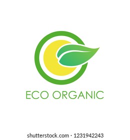 	
Vector logo eco. nature logo. Green tree, the sun and ecology and environment, agriculture and industry icons.