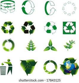 vector logo for ecology