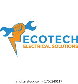 vector logo for the electrical mechanical business