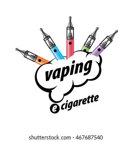 vector logo electronic cigarette